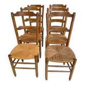 Set of farm chairs