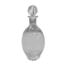 Engraved crystal decanter