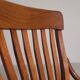 Oak office chair, workshop chair, adjustable height, 1930s