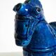60s ceramic horse from the Rimini Blue collection by Aldo Londi for Bitossi