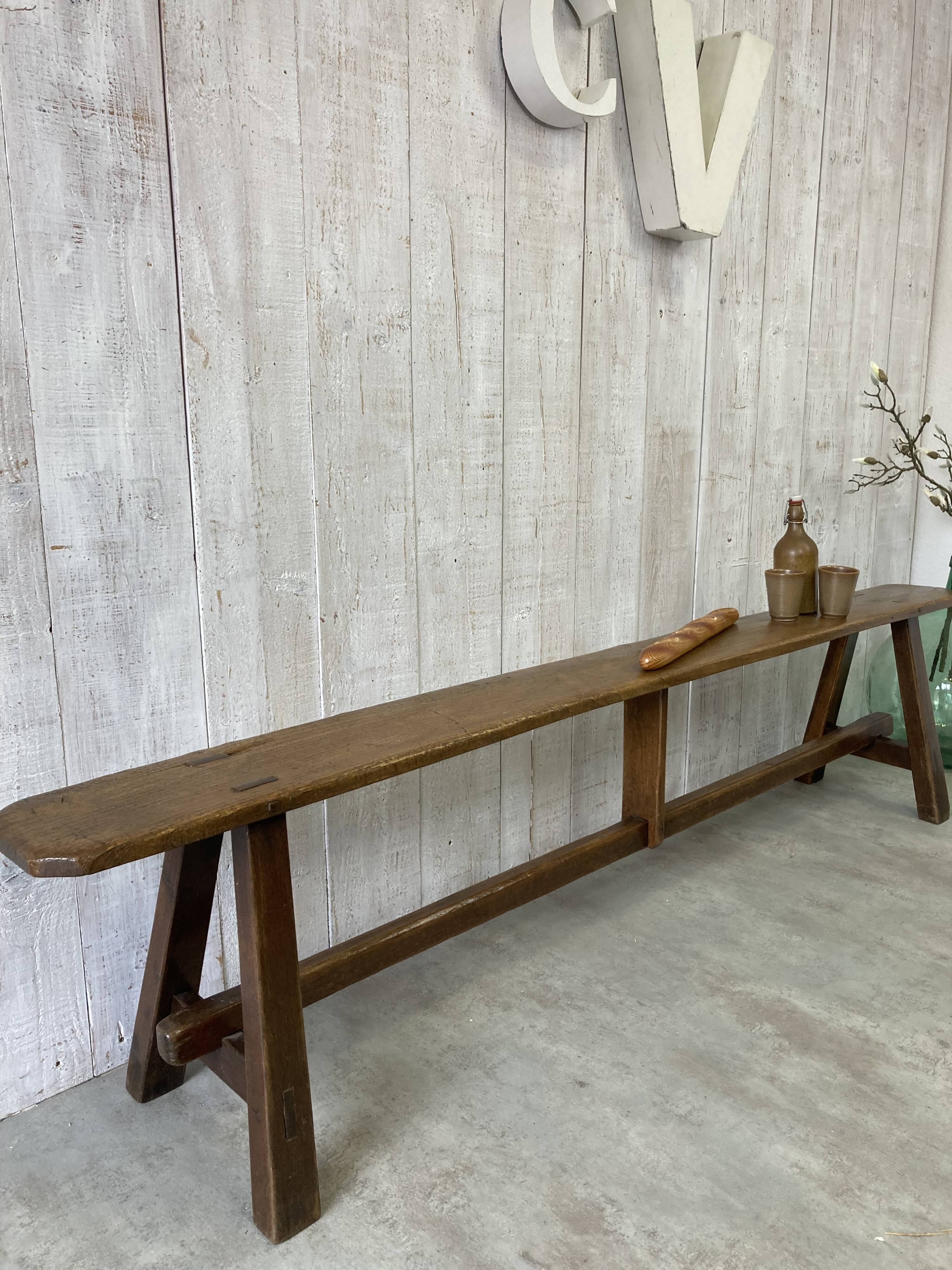 Banc de ferme 205cm