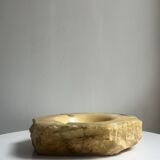 Marble ashtray / pocket tray, raw shape, vintage decor Italy 1950