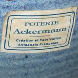 Vase céramique contemporaine poterie Ackermann