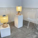 Pair of 50's table lamps
