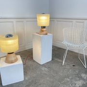 Pair of 50's table lamps