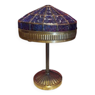 Lampe Vitrail Art Nouveau