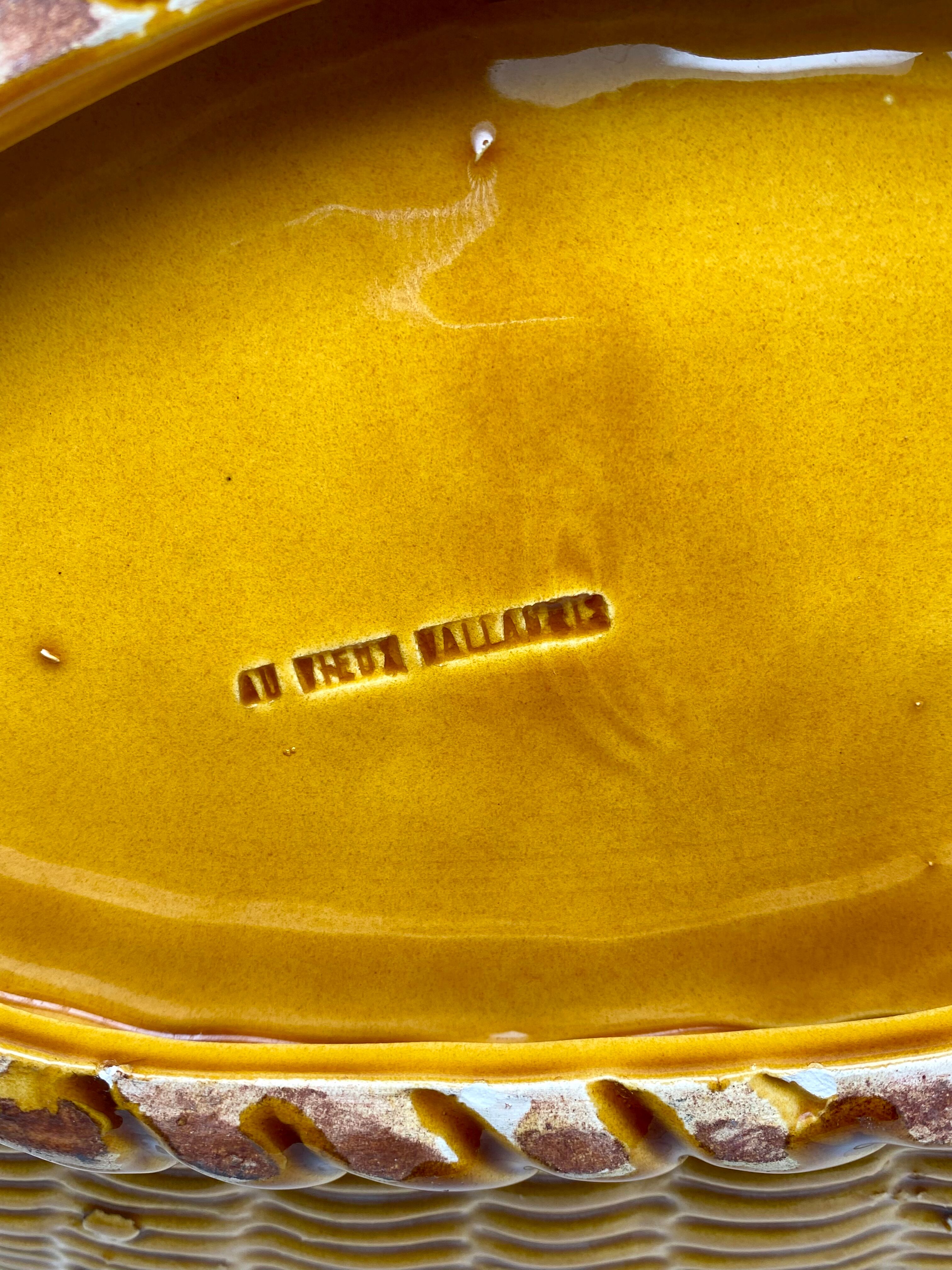 Decorative basket-shaped dish with Cherries