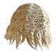 Beige wool lampshade