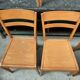Lot de six chaises Stella 1950-60