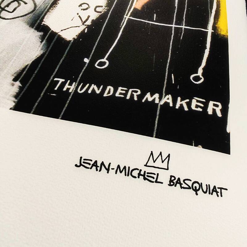 1990s Jean-Michel Basquiat Limited Edition Lithograph.