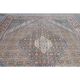 1970s Vintage Persian Handmade Wool Cotton Brown Area Rug 296x380
