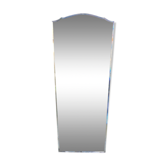 Art Deco bevelled mirror 90cm x 40cm
