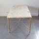 Marble coffee table