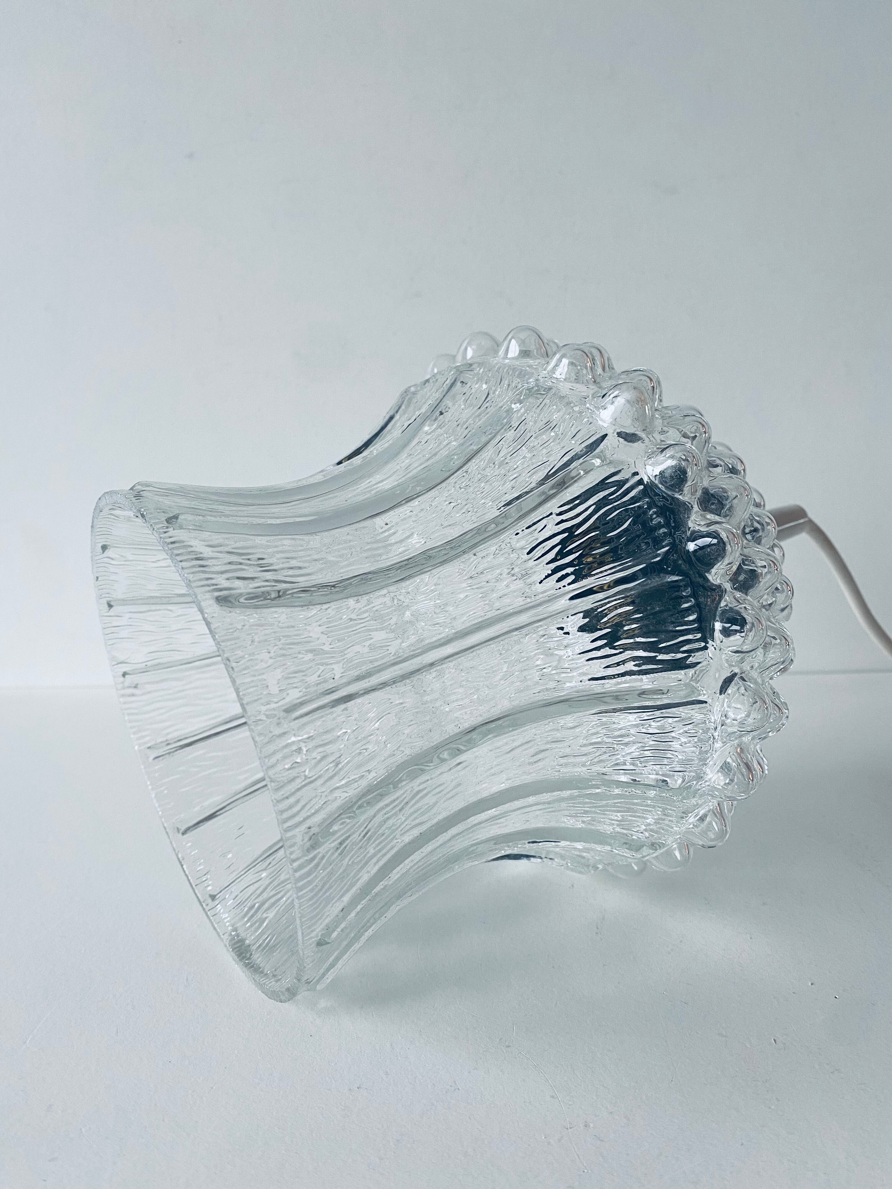 Vintage glass globe pendant lamp