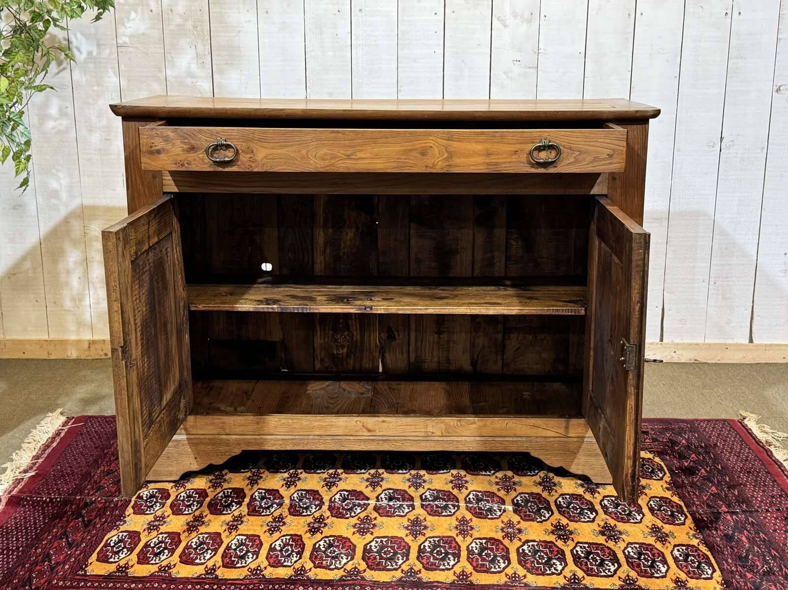 Buffet early 20th century in chestnut wood