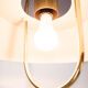 Ceiling pendant, model Hercules, by Jo Hammerborg for Fog and Mørup, 1960s