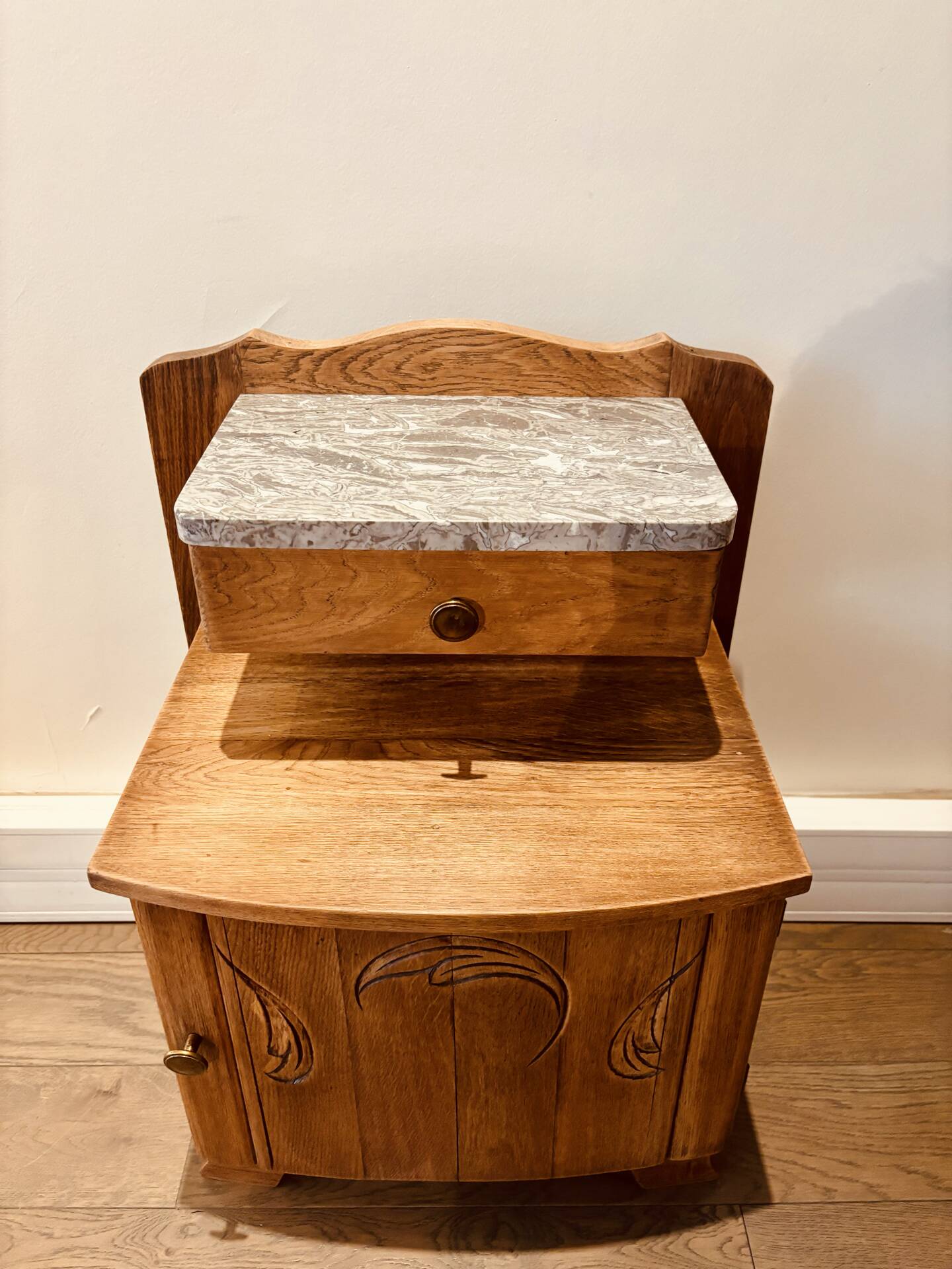 Antique Art Deco bedside table