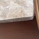 Art deco chest of drawers in oak and marble