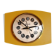 Vintage clock, "Yellow Kiplé" wall clock