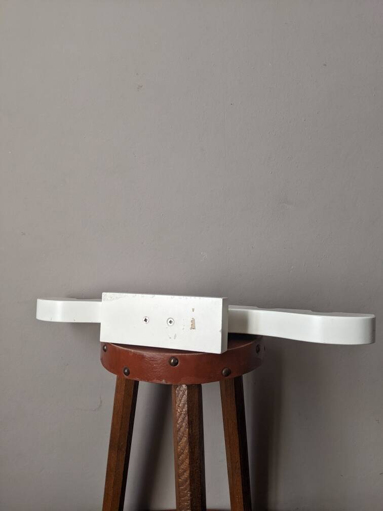 Danish wooden candle holder vintage candlestick contemporary Scandinavian design