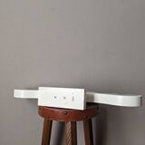 Danish wooden candle holder vintage candlestick contemporary Scandinavian design