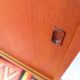 Nisse String shelf in teak, retro vintage style from the 60s-70s.