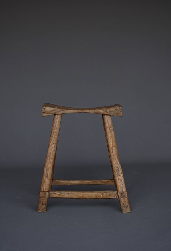 Tabouret rustique chinois