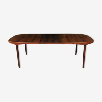 Rosewood meal table by Harry Ostergaard for Randers M-belfabrik