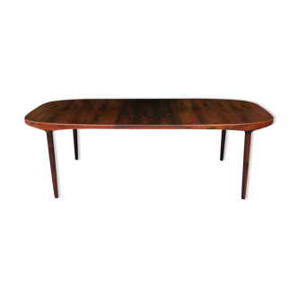Rosewood meal table by Harry Ostergaard for Randers M-belfabrik