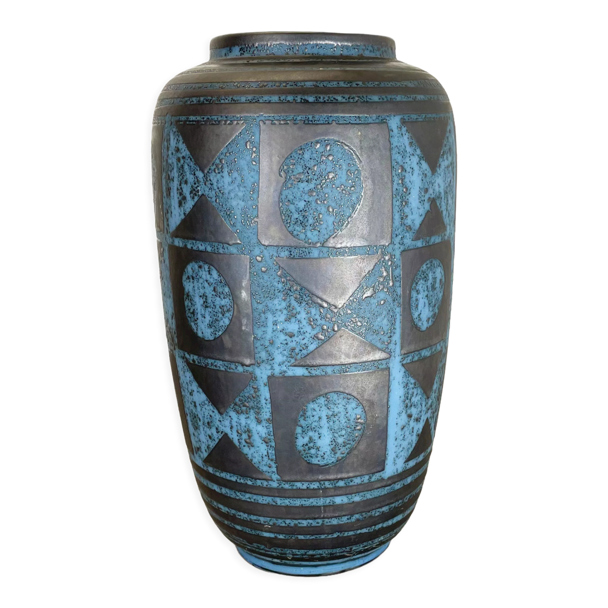 Fat Lava Ceramic "Ankara" Vase by Heinz Siery Carstens Tönnieshof, Germany 1960s