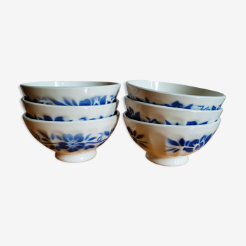 6 earthenware bowls from the 40s