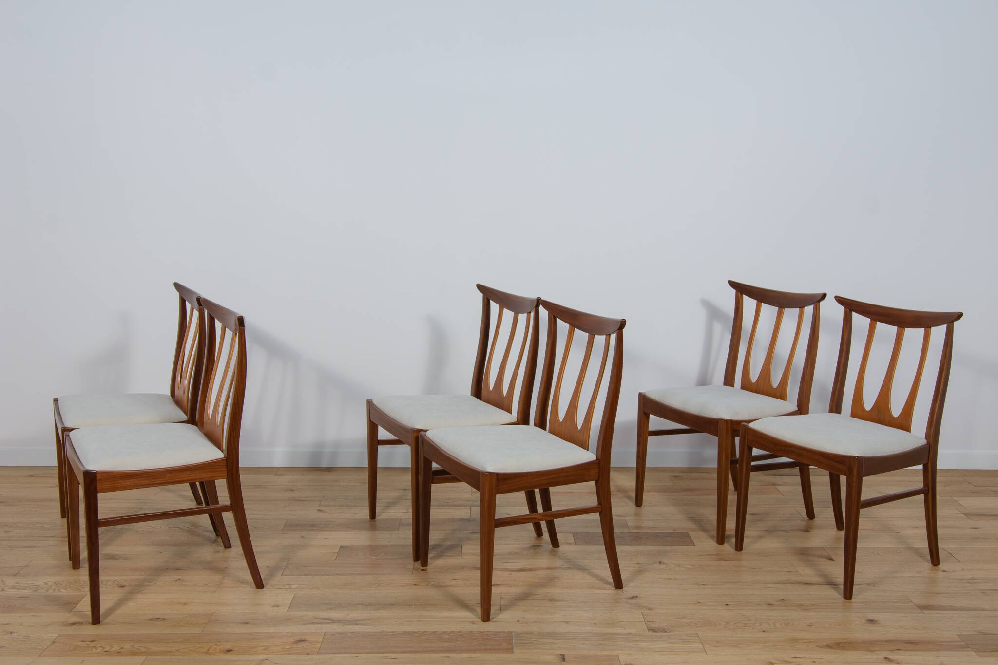 Brasilia Dining Chairs from G-Plan, 1960s, Set of 6
