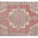 Vintage Turkish handmade rug 129x213 cm