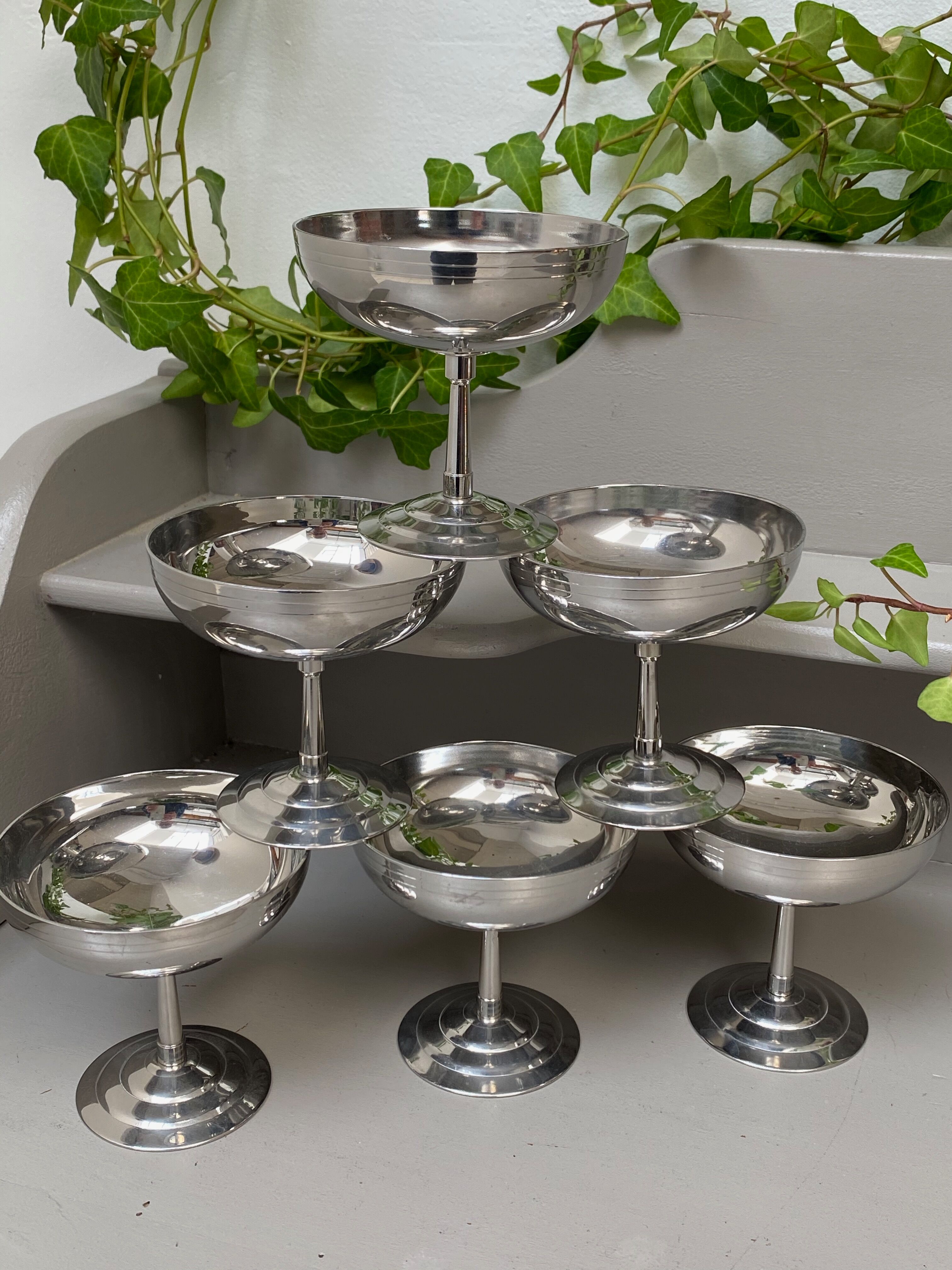 Coupes à sorbet inox Letang