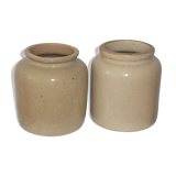 Stoneware pots