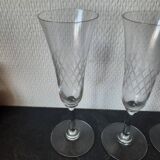 Set of flute glasses
