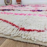Handmade wool Berber rug 310 x 240 cm