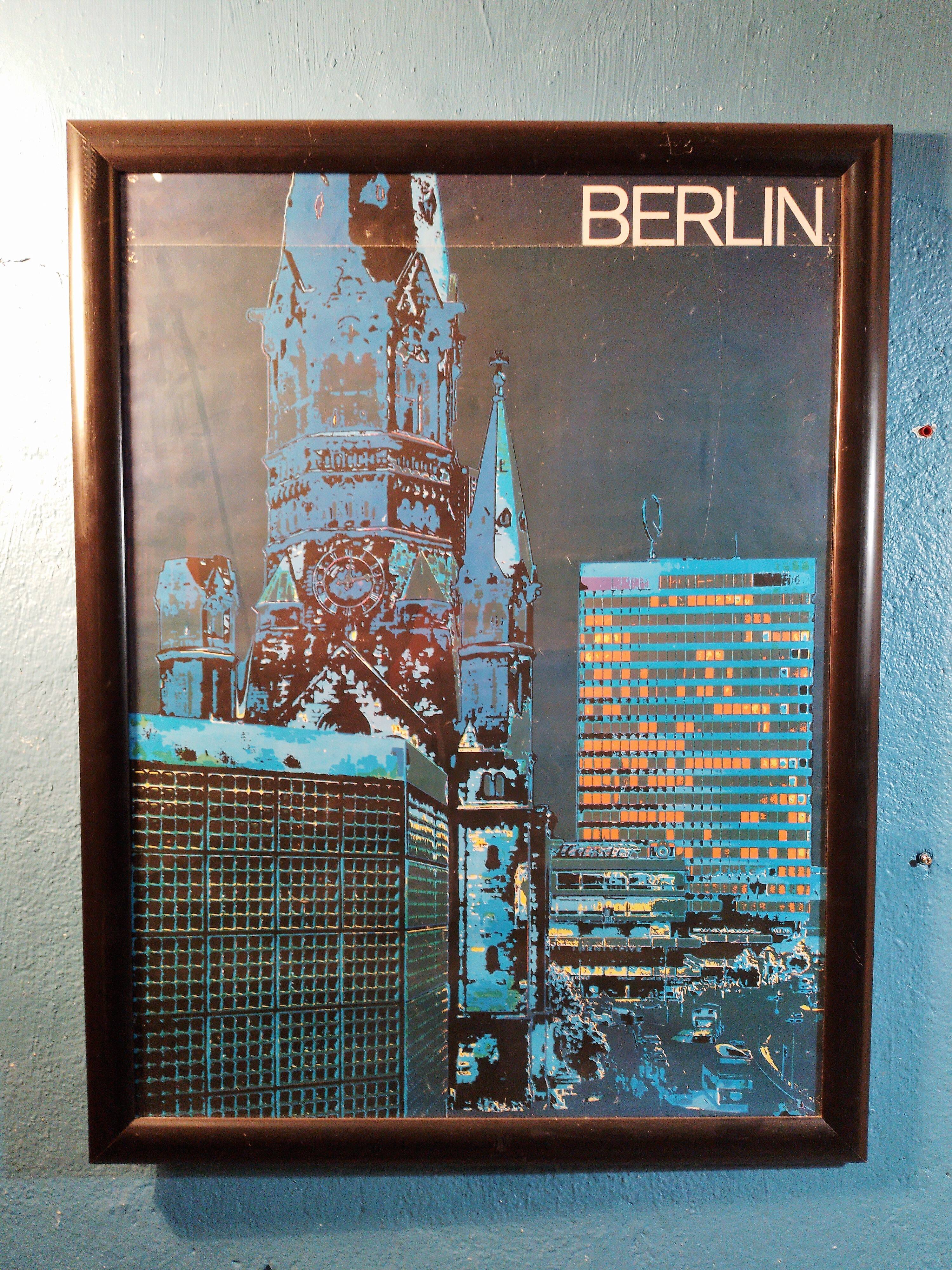 Poster "Berlin" 1980s