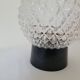 Glass ceiling lamp and bakelite RZB Leuchten