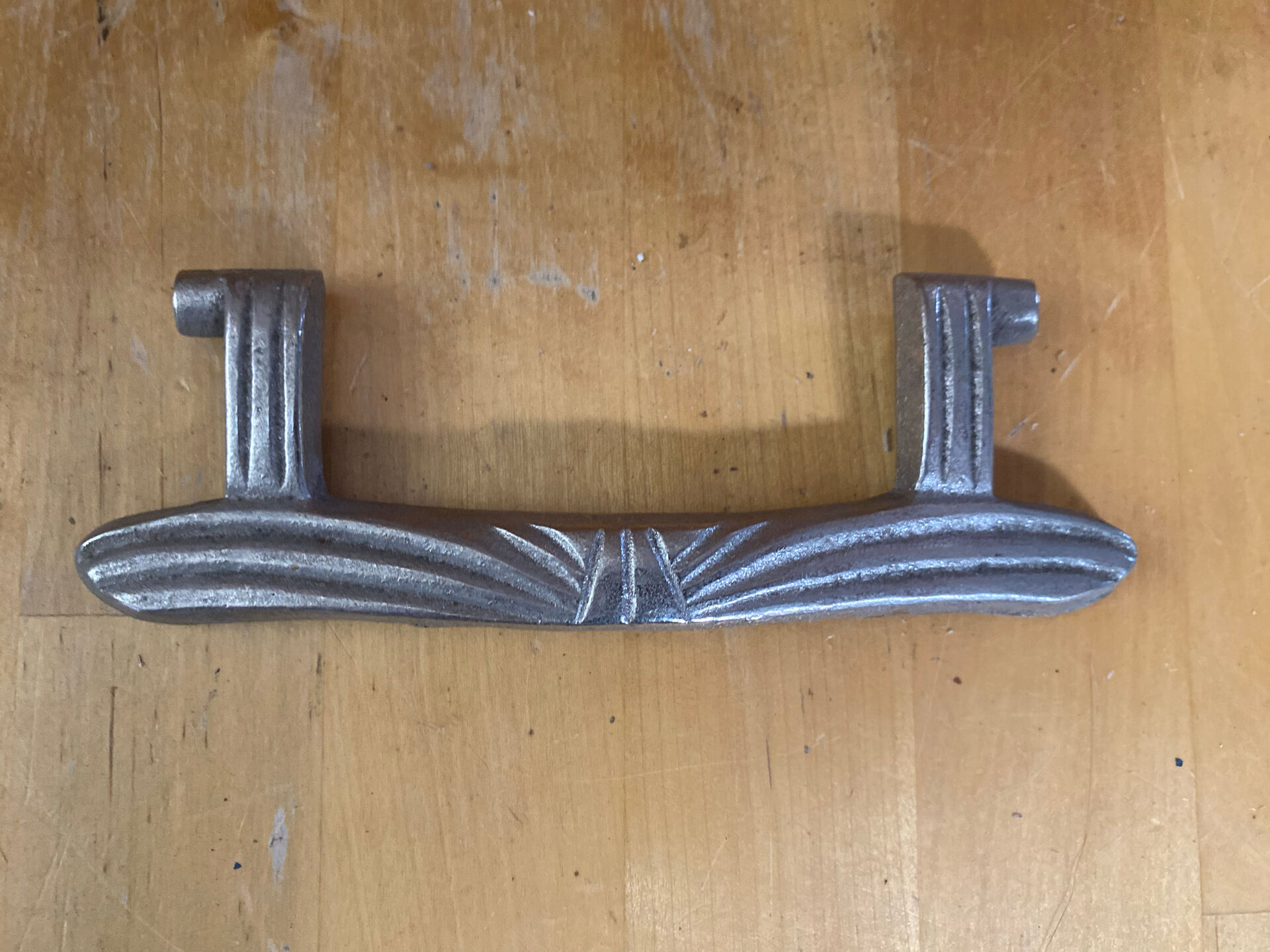 Art Deco Furniture Handles JCR Jean Charles Raymond Chrome Metal Fran