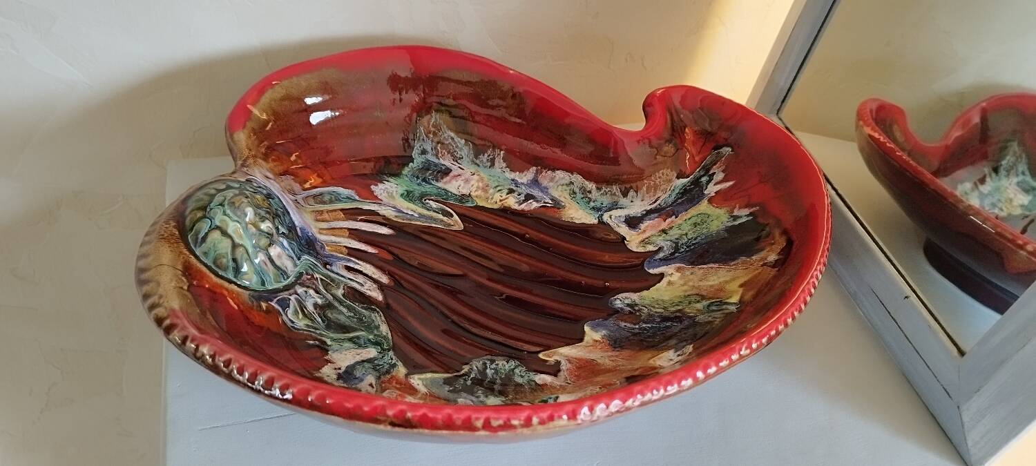 Vallauris fruit bowl