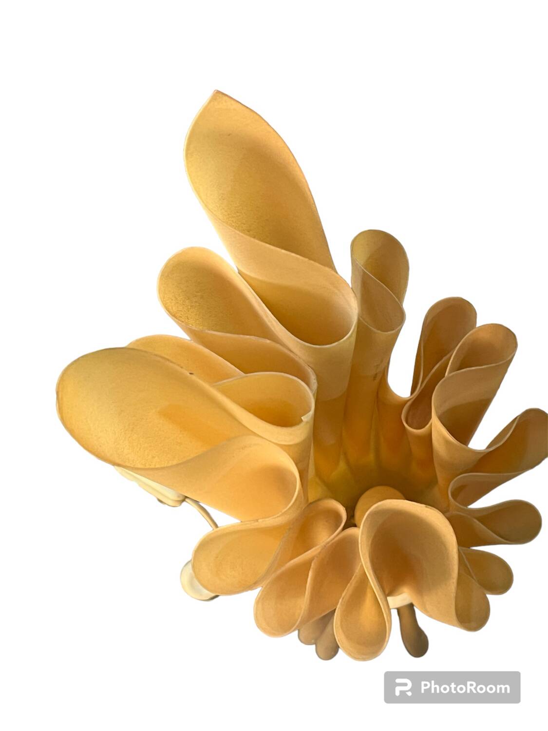 Lampe plastique drapé