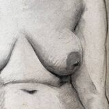 Large drawing from the 20s "Female nude"