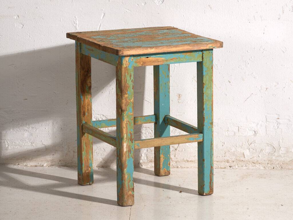 Antique pine bedside tables – Central Europe, circa 1940 #4