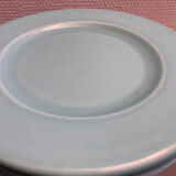 Assiettes à dessert bleu clair