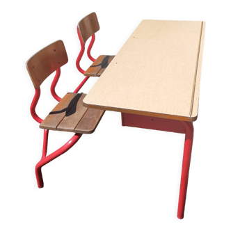 Vintage school desk