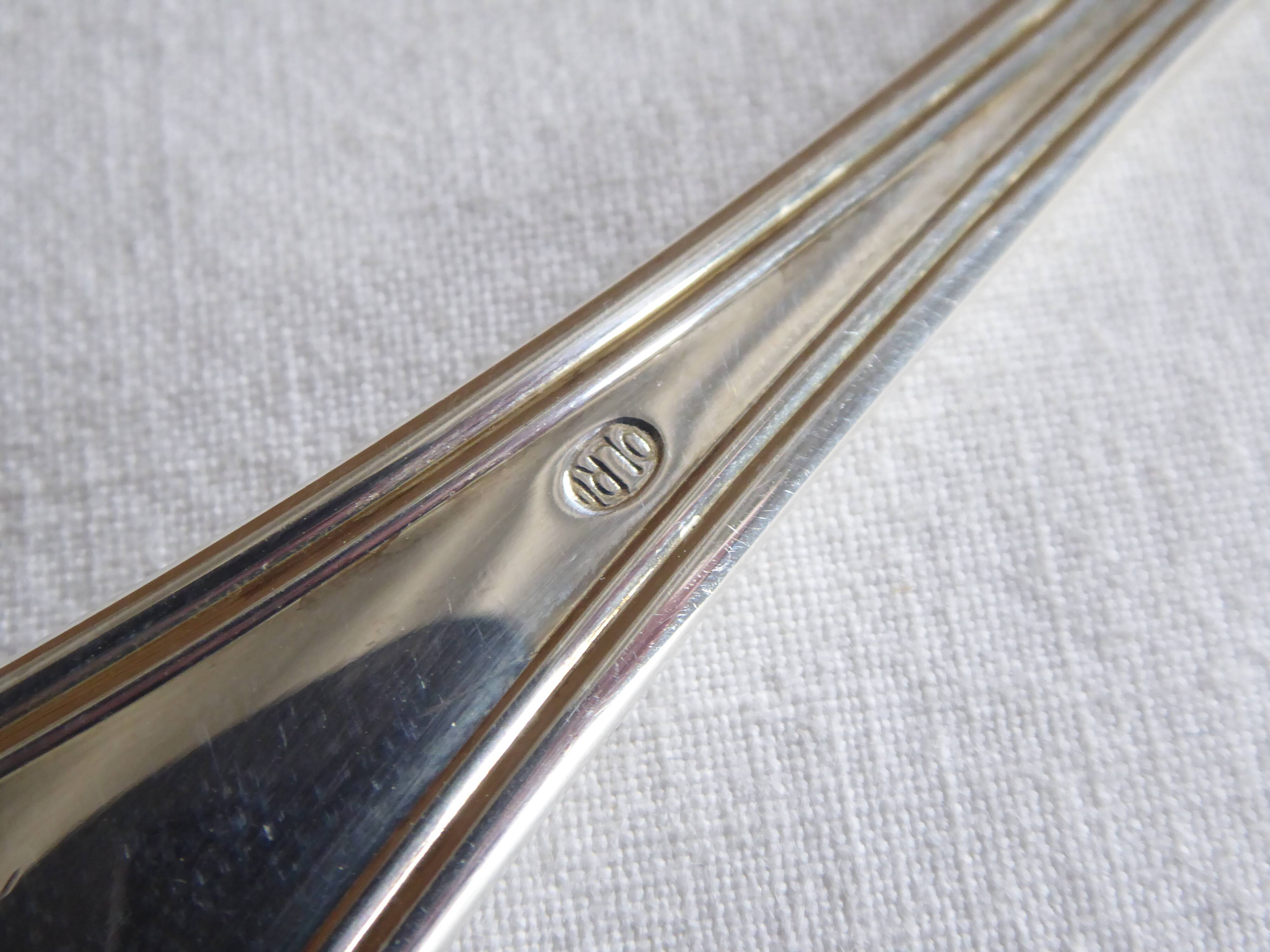 Sauce spoon, olri, silver metal, 15 cm