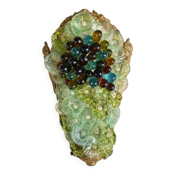 Murano glass wall sconce from the 1950s.