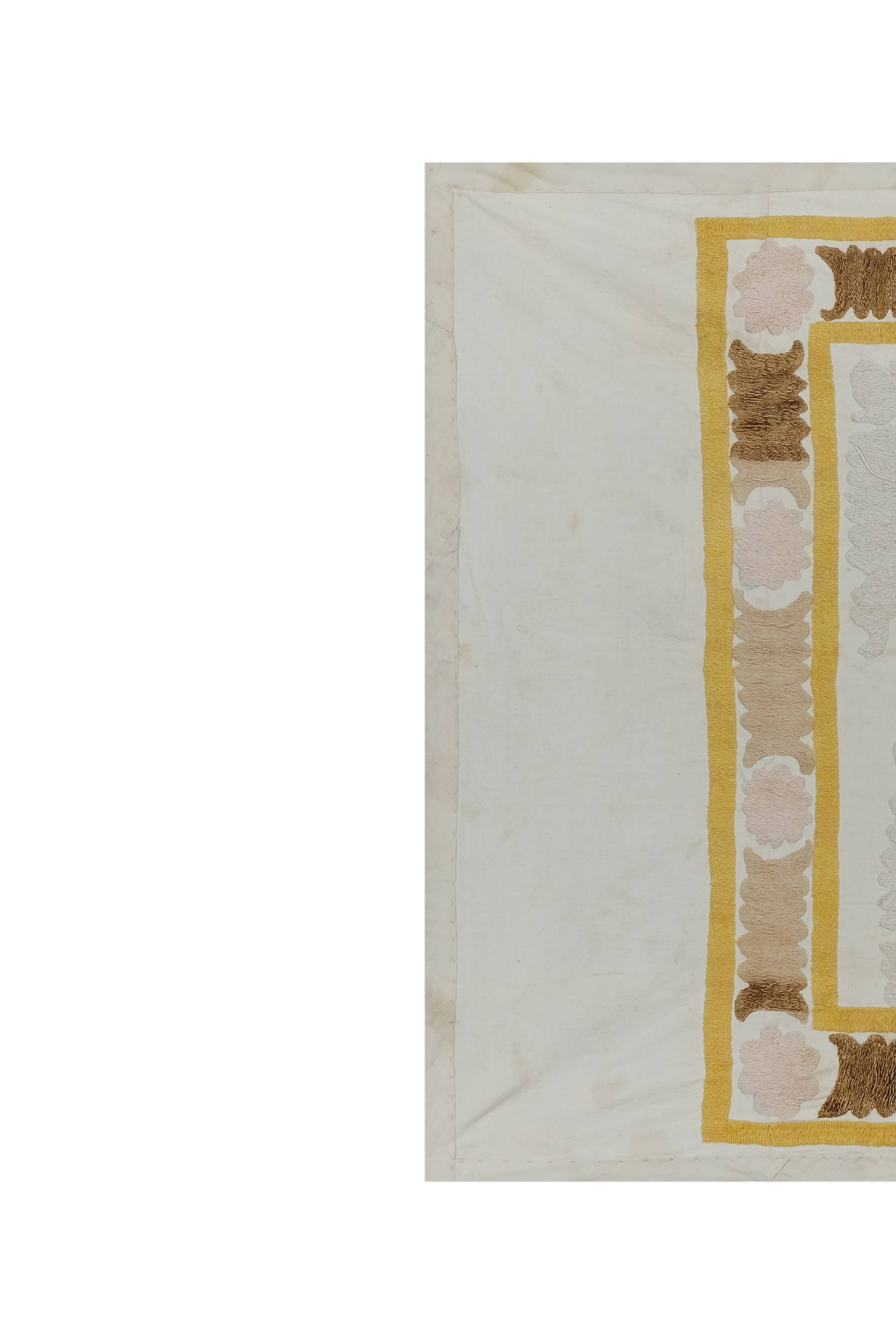 Hand knotted rug, vintage Turkish rug 68x105 cm