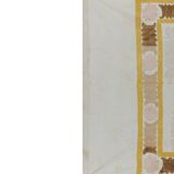 Hand knotted rug, vintage Turkish rug 68x105 cm